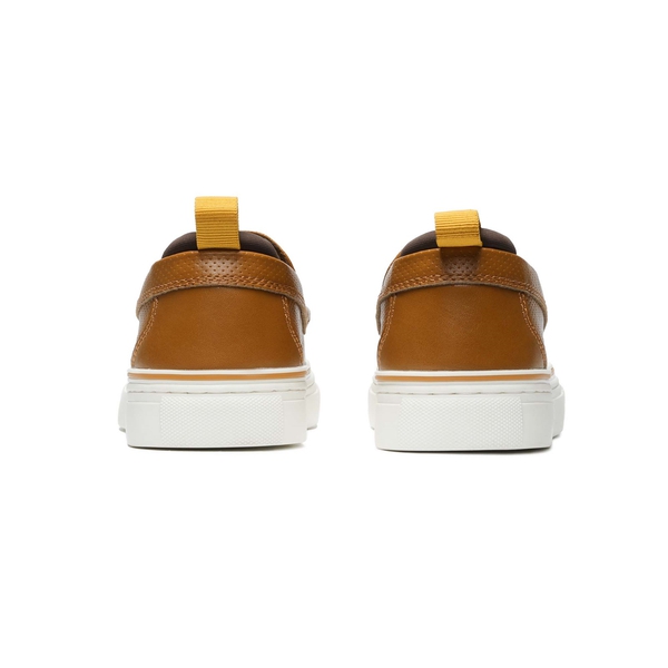 Kids' Slip-On Loafers - BROWN - 5